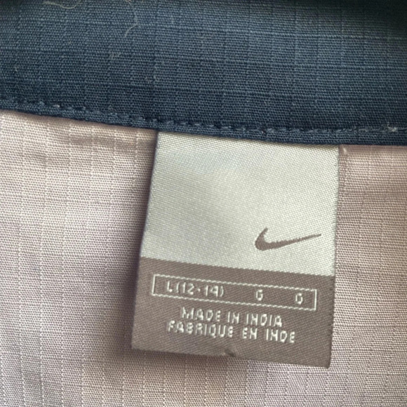 Nike Dri fit cotton blend light  weight full zip jacket Sz M - Picture 9 of 12